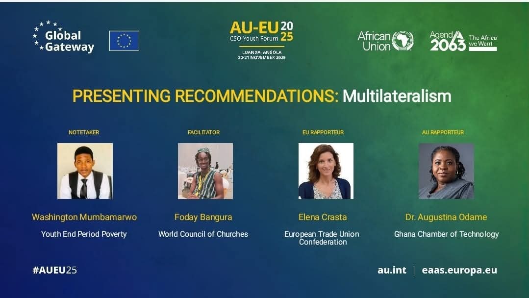 Youth End Period Poverty Movement Amplifies Grassroots Voices at AU-EU Forum in Angola